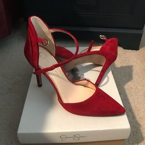 Chili Pepper Red Jessica Simpson Pumps